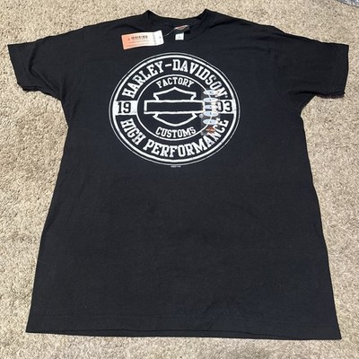 Genuine Harley Davidson T-Shirt Black Eagle Tarentum Pennsylvania Men s Large