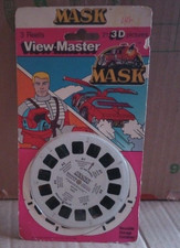 M.A.S.K. View Master Pack of 3 Reels MOC MIP Factory Sealed 1986 MASK Ideal VTG