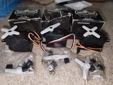 3 Each RC Part Accessory Aristocraft Hitec Challenger Servo HS 03-410 NIB