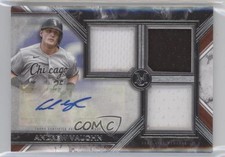 2022 Topps Museum Collection Swatches Triple Relic /200 Andrew Vaughn Auto 0rz7