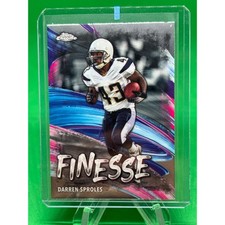 2024 Topps Chrome Finesse #F-13 Darren Sproles San Diego Chargers