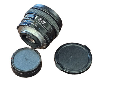 Nikon AF Nikkor 20mm 1:2.8D Camera Lens Japan