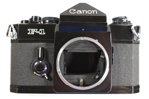 Canon F-1 35mm Film SLR Camera [Body Only] Shutter Works Vintage Camera