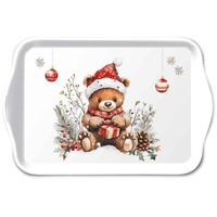 Tablett, Tray Teddy's Gift 13X21Cm Ambiente | Weihnachten TeddybäR