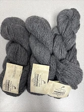 NEW CASCADE YARN  baby alpaca chunky color #0570 gray 100gr/ 108 yard