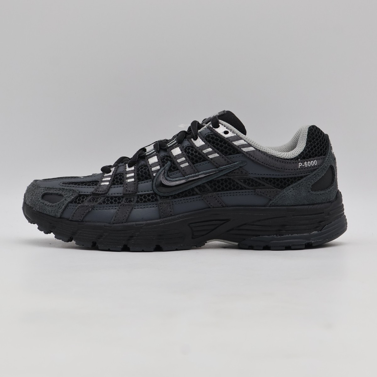 HF0015-002 Nike P-6000 SE Anthracite Chrome Metallic Silver Black