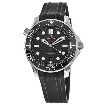 New Omega Seamaster Diver 300M Automatic Black Men's Watch 210.32.42.20.01.001