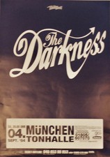 THE DARKNESS CONCERT TOUR POSTER 2004