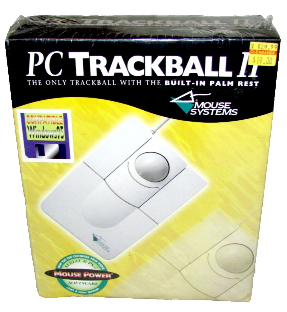 Serial (RS-232) Computer Mice, Trackballs & Touchpads