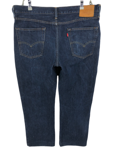 Jeans Levi's 751 Pour Homme Taille W38 L32 - Coupe Slim Droit Bleu Classique - En Très Bon état