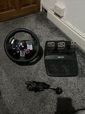 Logitech G29 Racing Steering Wheel + Pedals - Good Condition - Tested - Free P&P