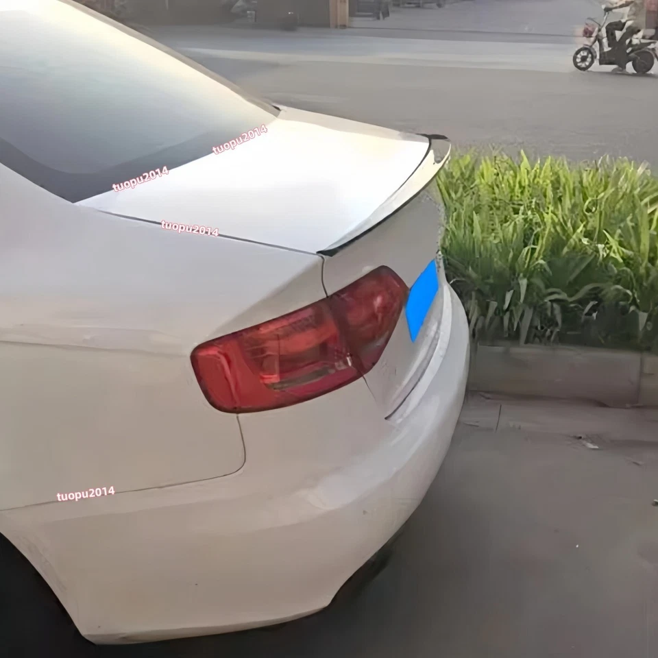 FOR AUDI A4 / A4 QUATTRO B8 SEDAN REAR SPOILER TRUNK WING GLOSSY BLACK 2009-2012 Foto 4 de 4