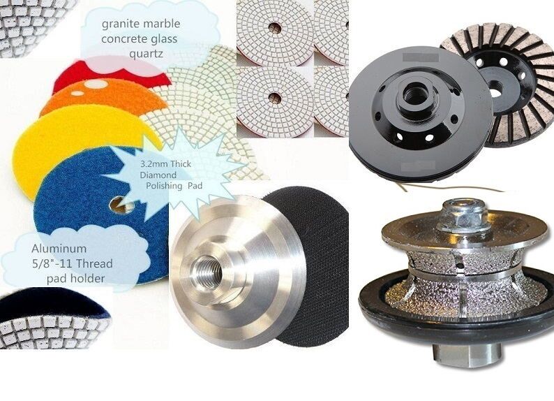 1 1/4" Full Bullnose Router cup polishing pad how to frabricate countertop Video