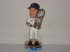 KEITH FOULKE Boston Red Sox Bobble Head 2004 World Series Champs Trophy Loose