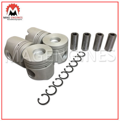 PISTON & RING SET TOYOTA 14B-TURBO FOR DYNA TOYOACE 3.7 LTR DIESEL 1989-96