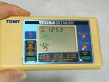 Watchman Golf Digipro / Tomy / VINTAGE Game watch  /83' game