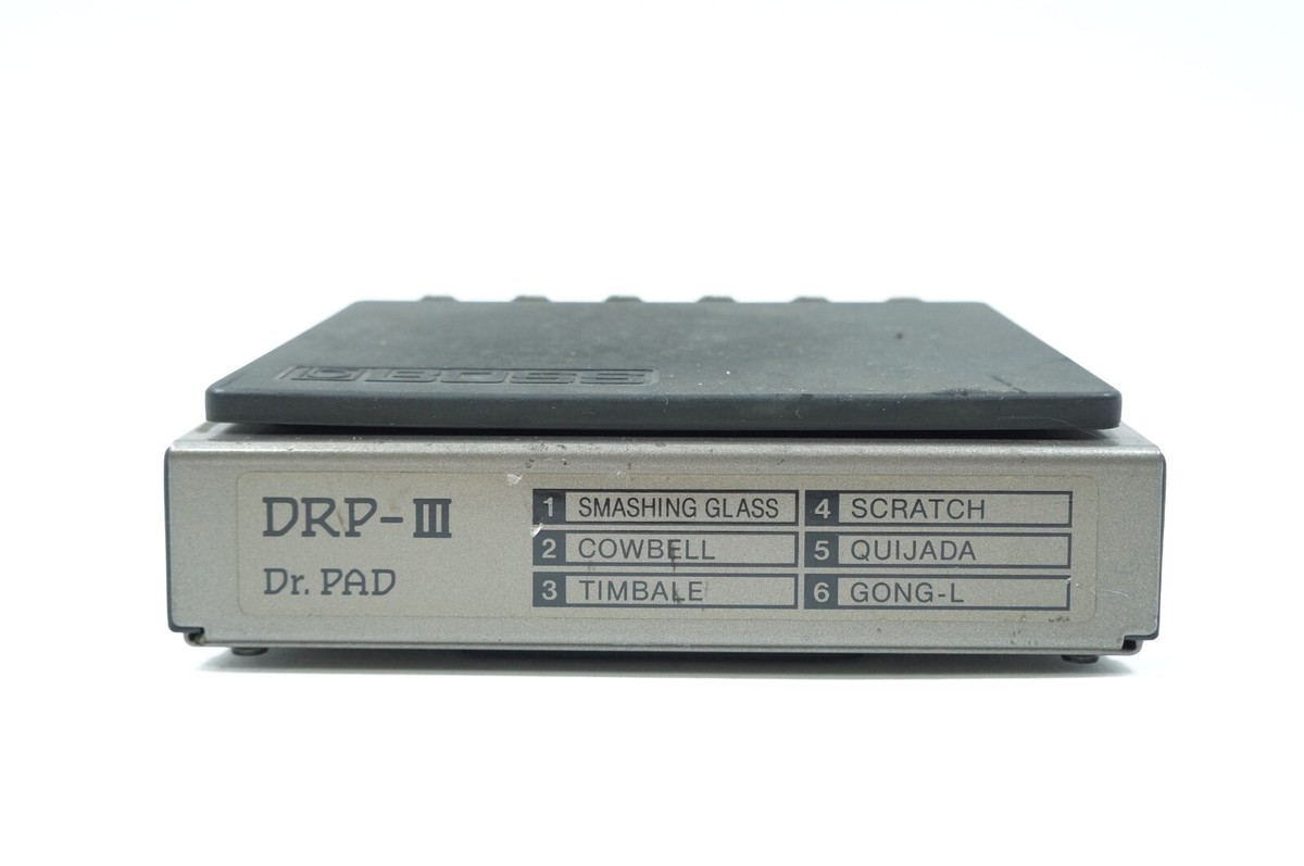 BOSS DRP-3 Dr. Pad Drum Synthesizer Pad DRPIII TRIG Signal w