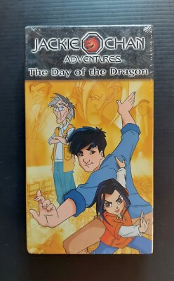 Jackie Chan Adventures - The Day of the Dragon (VHS,2000) RARE