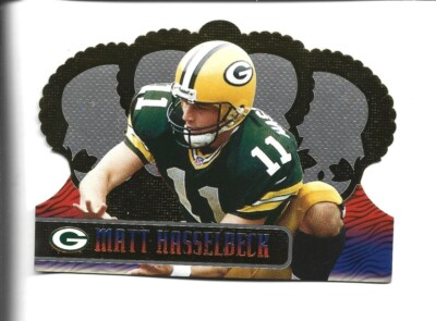 1999 Pacific Crown Royale Gold #54 Matt Hasselbeck rookie card, Seattle Seahawks