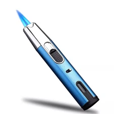 Cigar Lighter Butane Torch Lighter Double Flame pen Lighter for Candle Outdoor