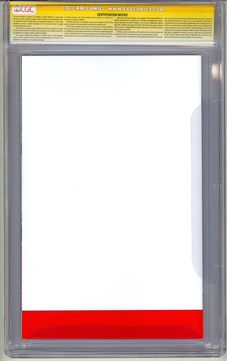 SPIDER-GWEN #1 CGC SS 9.8 STAN LEE SIGNED & COMMENTED ON FIRST DAY