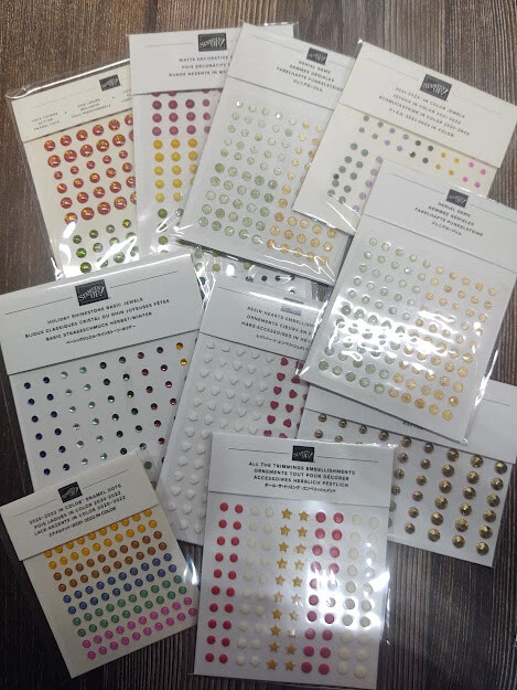 Stampin' Up! Embellishments, Accents, Dots , Pearls ~ NEW ~ Your Choice-Retired