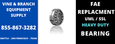 FAE UML / SSL HEAVY DUTY ROTOR BEARING w/ SEAL (DRIVE SIDE)