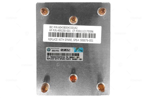508876-001 HP HEATSINK FOR HP PROLIANT ML350 G6 - Photo 3/7