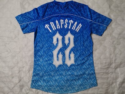 Trapstar Football JERSEY Blue Gradient Size XL | eBay