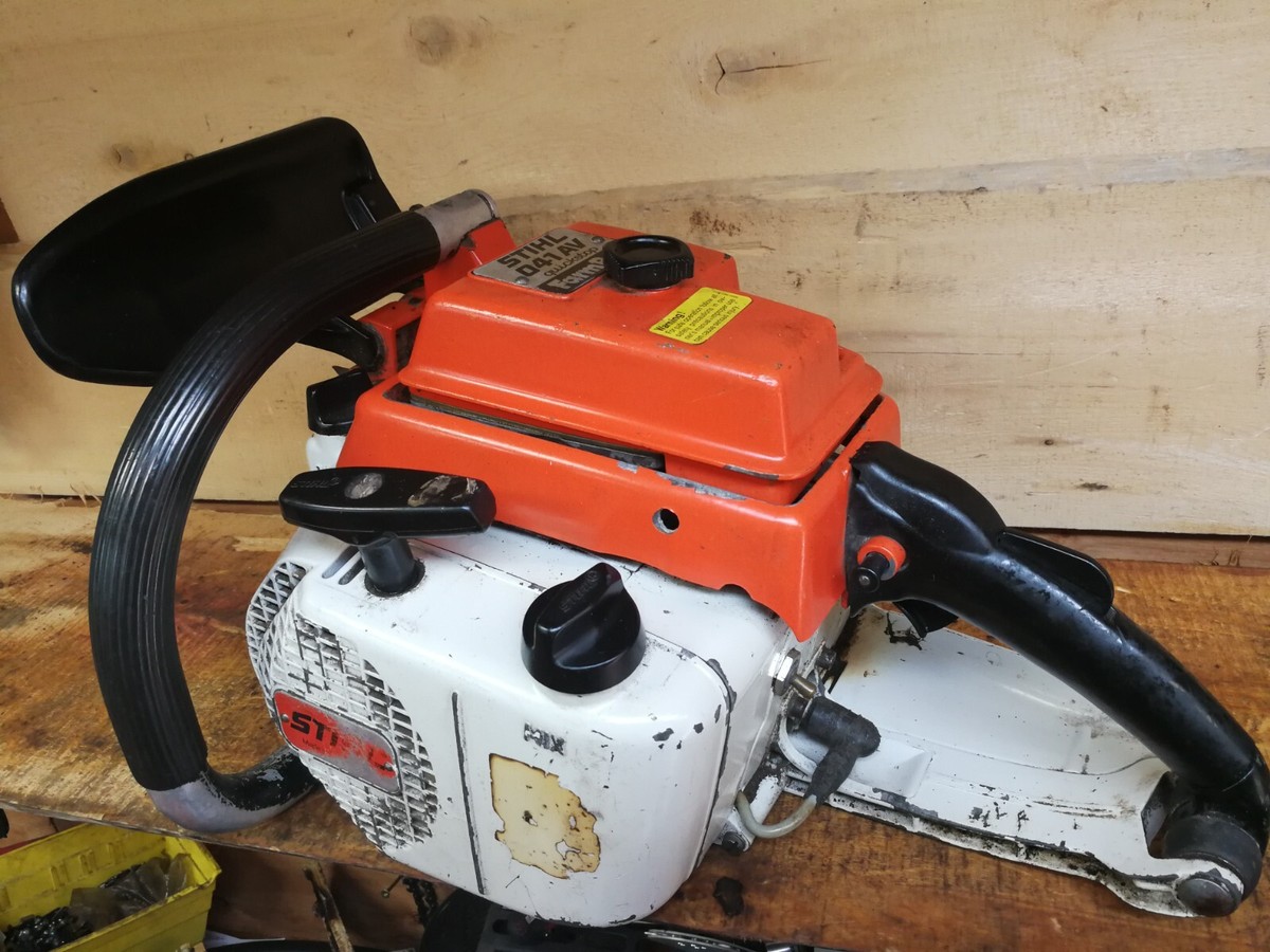 LOW HOUR STIHL 041AV CHAINSAW POWERHEAD 1 PULL START 044 041 | eBay 