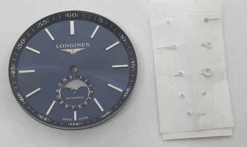 Genuine Blue Longines L2.919.4.92.0 Master Collection Watch Dial and Hands