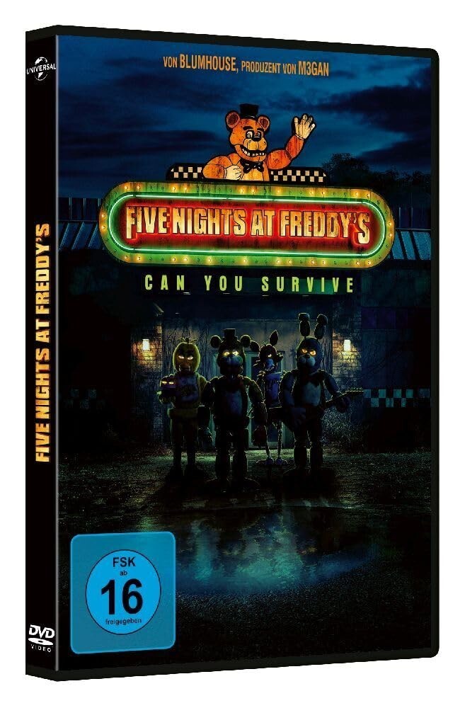 Five Nights at Freddy's (2023)[DVD/Neu/OVP] Josh Hutcherson, Elizabeth Lail, Kat - Bild 4