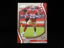 2021 Trey Sermon RC San Francisco 49ers Absolute  #126