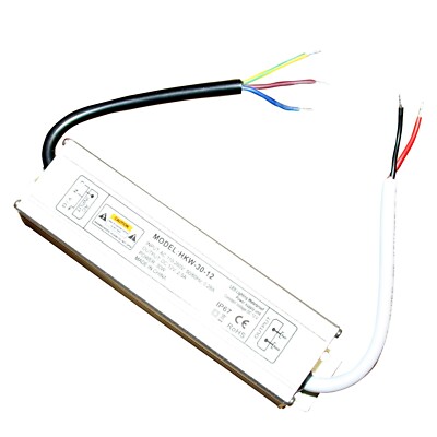 12V DC 30 Watt LED Power Supply Power Supply Travo Transformer IP 67 Driver 