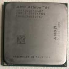 AMD ATHLON 64 3200 2GHz 939 PIN PROCESSOR, ADA3200DAA4BP