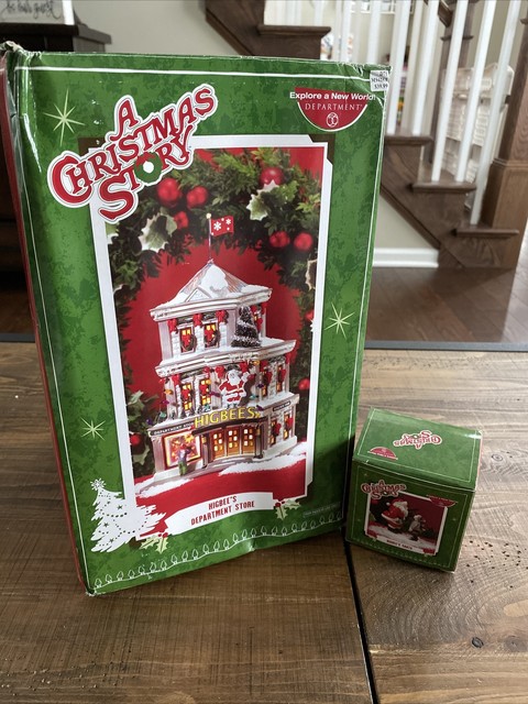 a Christmas Story Higbee's Department 2008 Dept 56 With Flag for sale