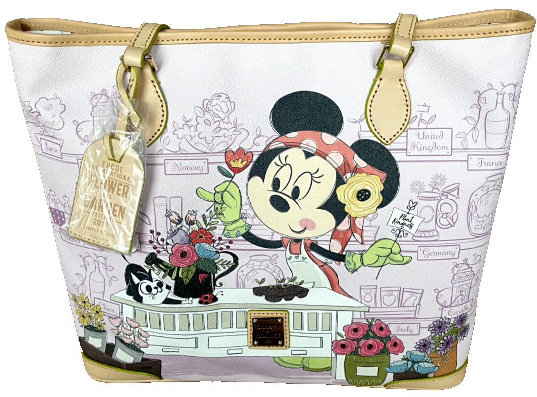 New Disney Dooney & Bourke 2018 Flower & Garden Passholder Shopper