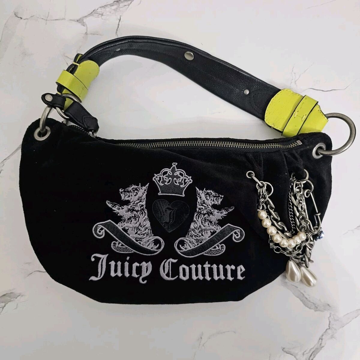 Juicy Couture Bag Y2K With Some Charms (Read Details) | eBay Juicy Couture Bag Y2K With Some Charms (Read Details) | eBay