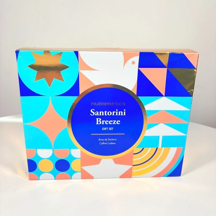 Nutrimetics Bath and Body Set santorini bliss gift box for women gift set - NEW