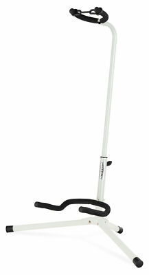 Klasse Ständer/Halter für E-Gitarre, E-Bass, akustische Gitarren in weiß