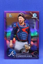 2016 Bowman Chrome Draft Purple Refractors #BDC26 Brett Cumberland /250 SP
