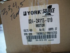 NEW IN BOX CONDENSER FAN MOTOR  YORK 024-24115-019 460V .37 AMP RPM-3200