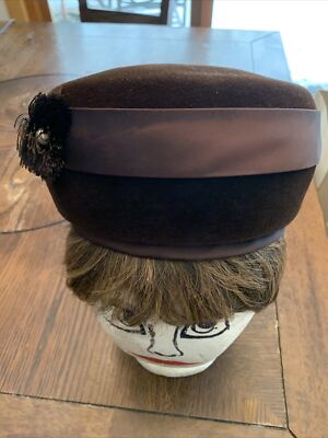 woman\'s Vintage gently used hat Vintage Ladies Hats Various Styles And Makes Each Sold  main image 3