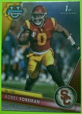 KOREY FOREMAN 2023 Topps Chrome 1st Bowman U USC #190