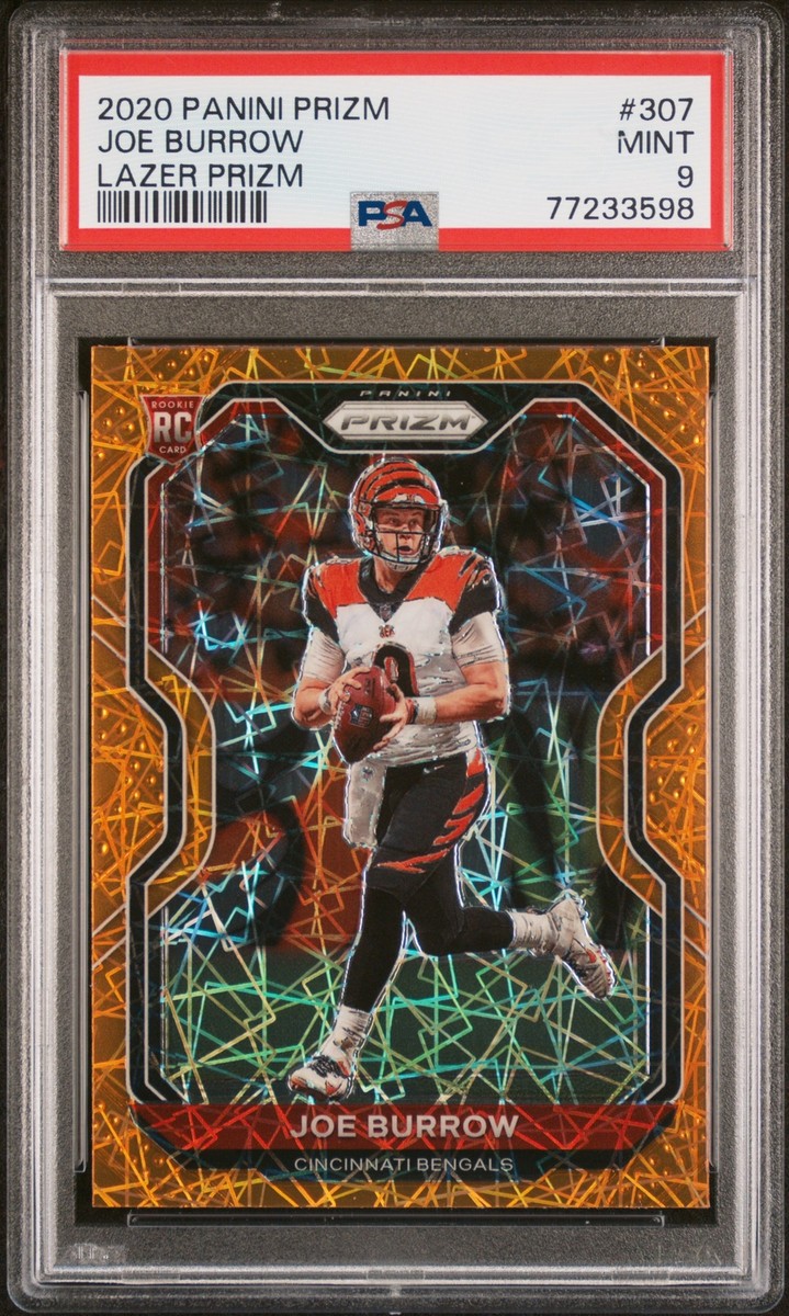 2020 Panini Prizm - Rookie Joe Burrow #307 Lazer Prizm (RC