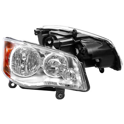 Left Headlight For 2008-2016 Chrysler Town&Country 2011-20 Dodge Grand Caravan