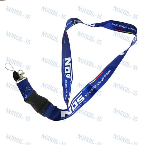 Lanyard Keychain Quick Release For INTEGRA RSX TSX TL ILX DA DC2 MDX JDM NOS Blu - Picture 5 of 5