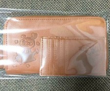 Moomin Valley Brown Long Wallet  Ultra-thin Mini wallet coin case Set of 2 F/S