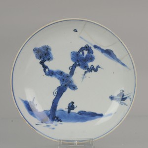 Antique Chinese 17c Kosometsuke Tianqi/Chongzh