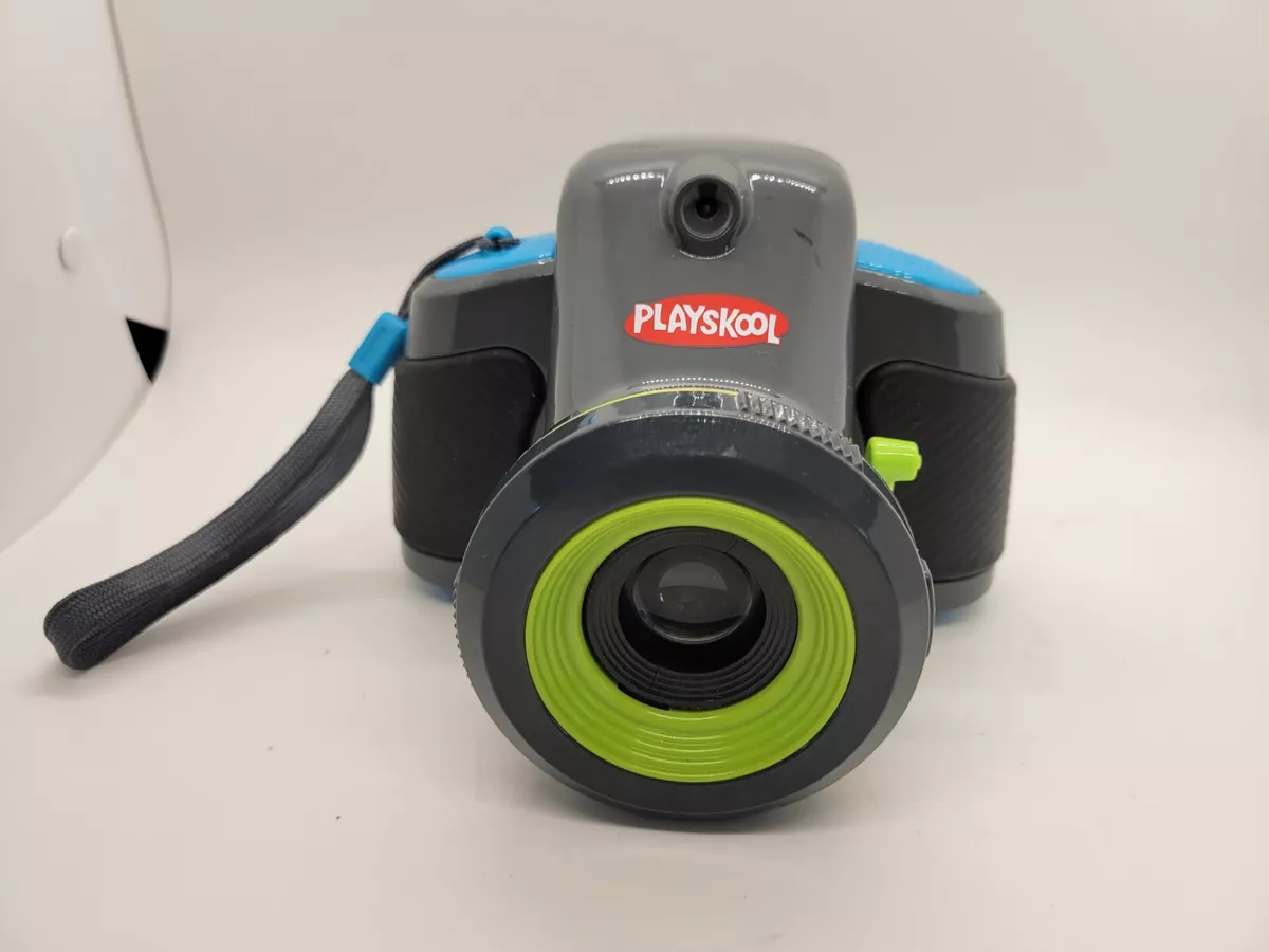 Playskool Showcam 2 in 1 Digital Camera and Projector 2012 Hasbro Blue Grey